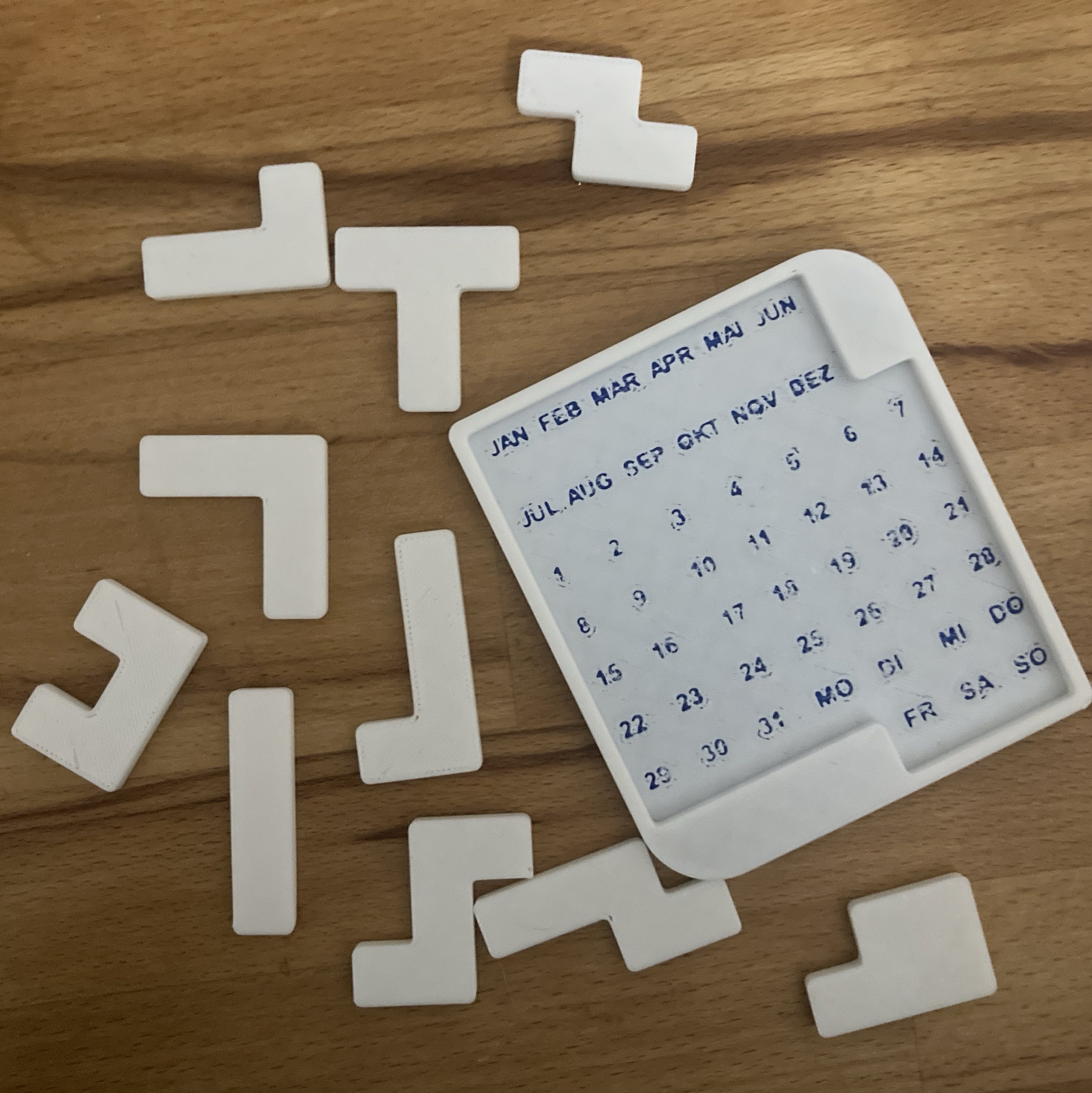 A puzzel a day deutsch - Jeden Tag ein Puzzel/Rätsel Kalenderrätsel