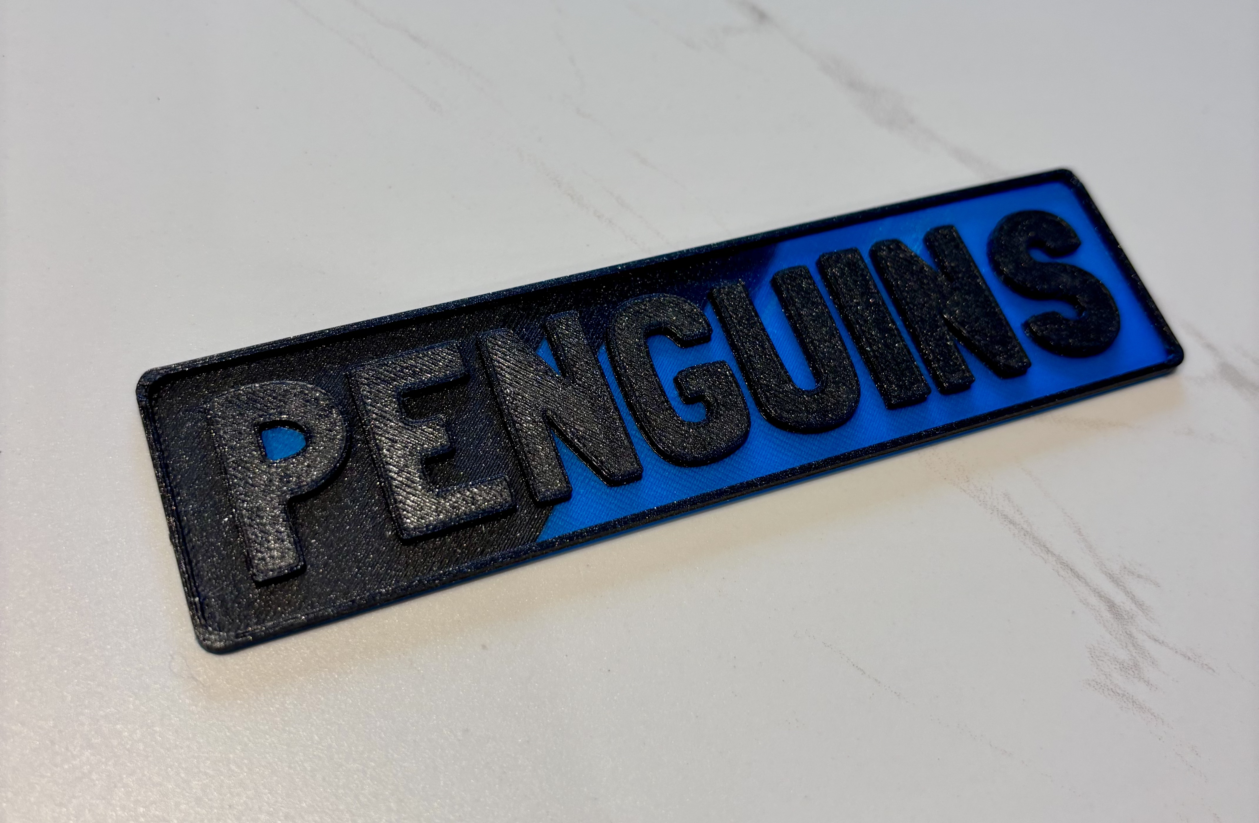 PENGUINS Name Plate