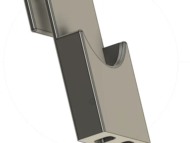 iPhone Shower Door Phone holder
