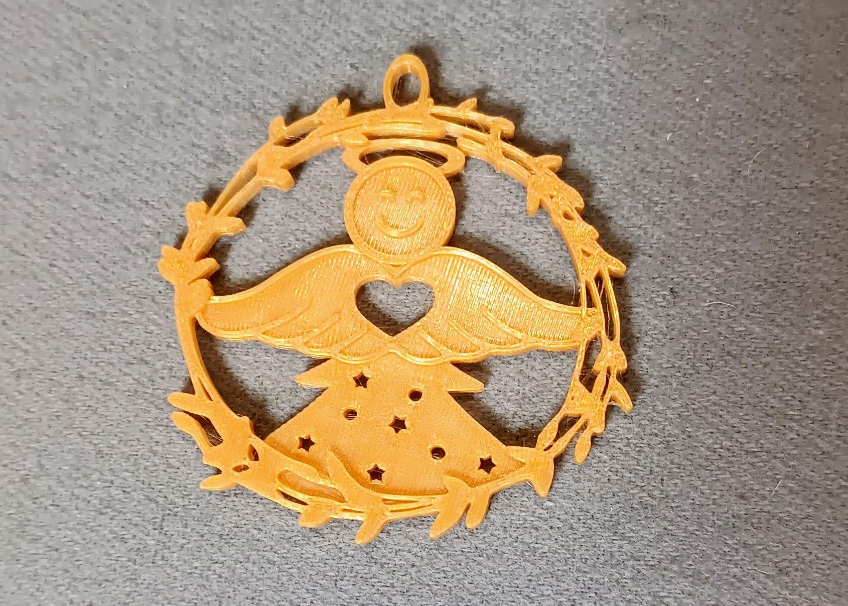 Christmas Tree Ornament: Angel Inspired by Brownie Wings