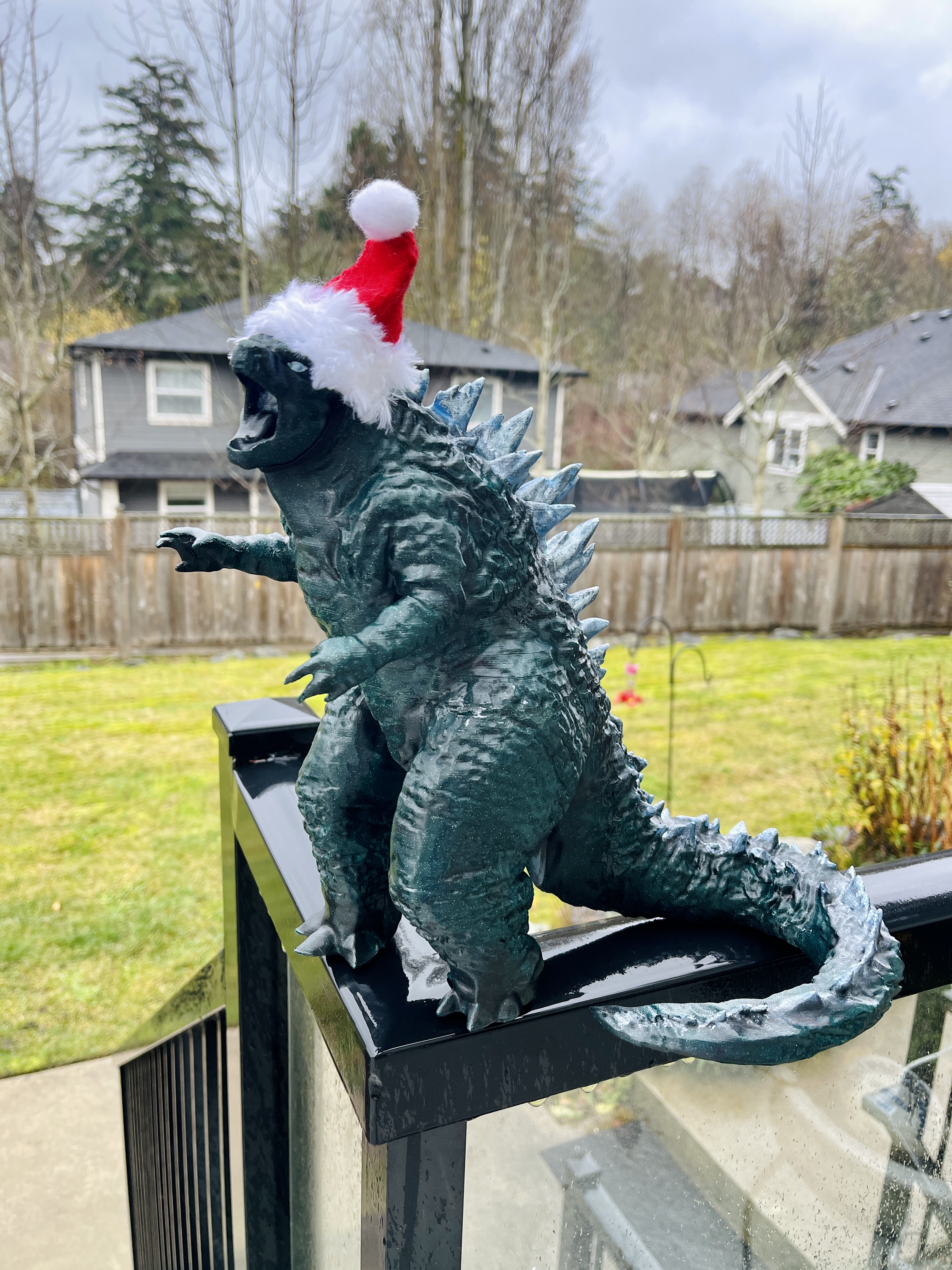 Godzilla Christmas Tree Topper - Img 7939 