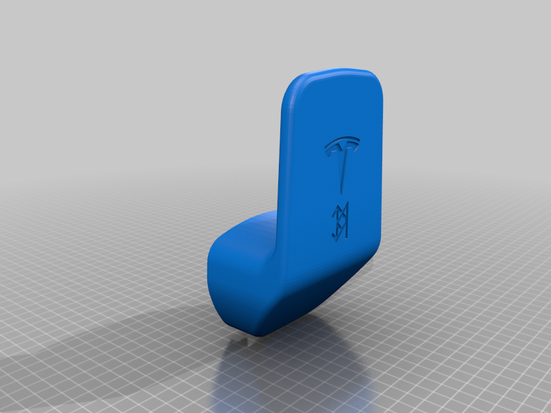Miniatura 2 do modelo 3D Tesla Charge Cable Tidy