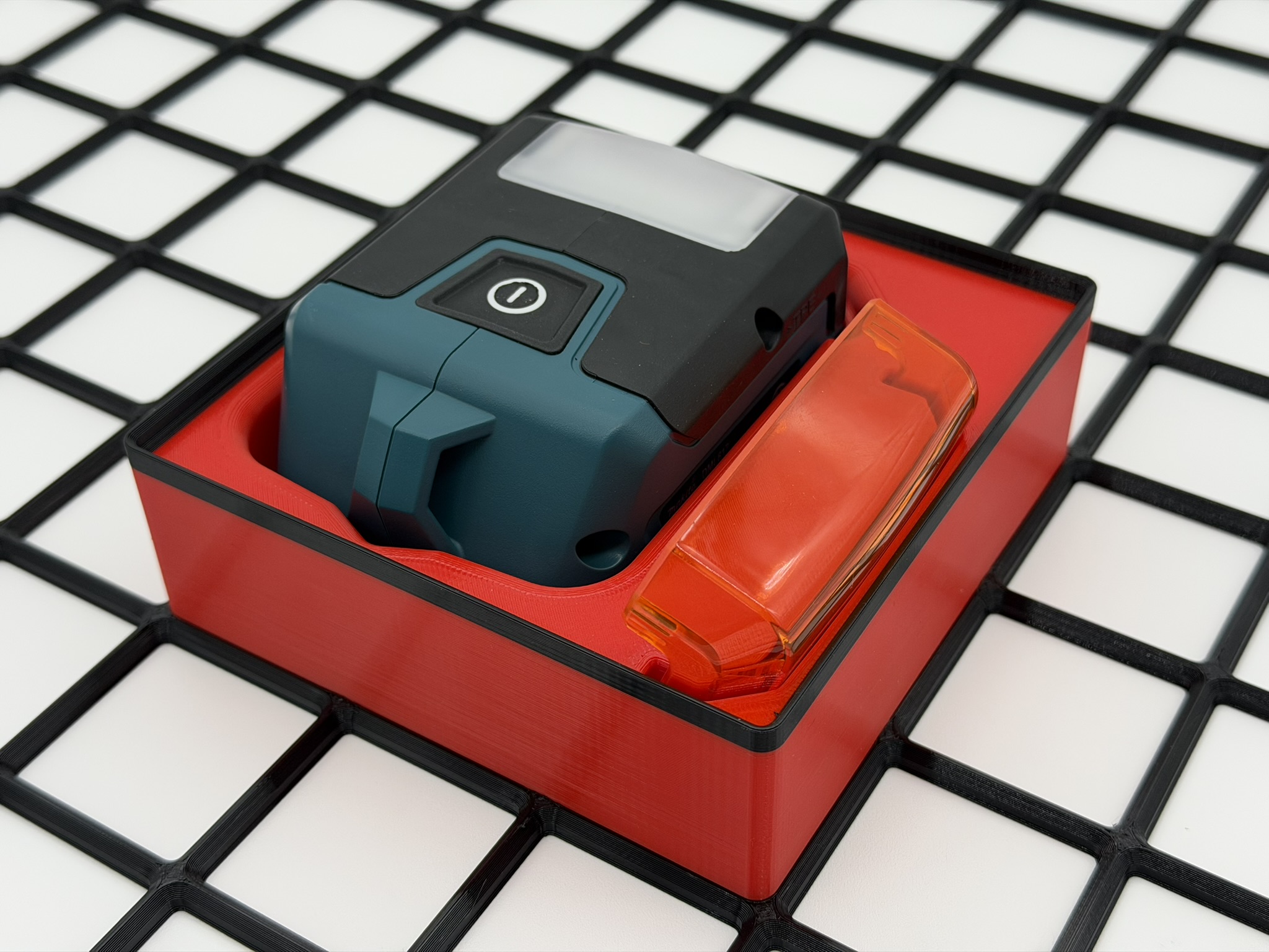 Gridfinity Bin for Makita LXT Flashlight DML817