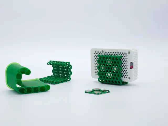 Magnetic Stand for Raspberry Pi 3 and 4 Cases