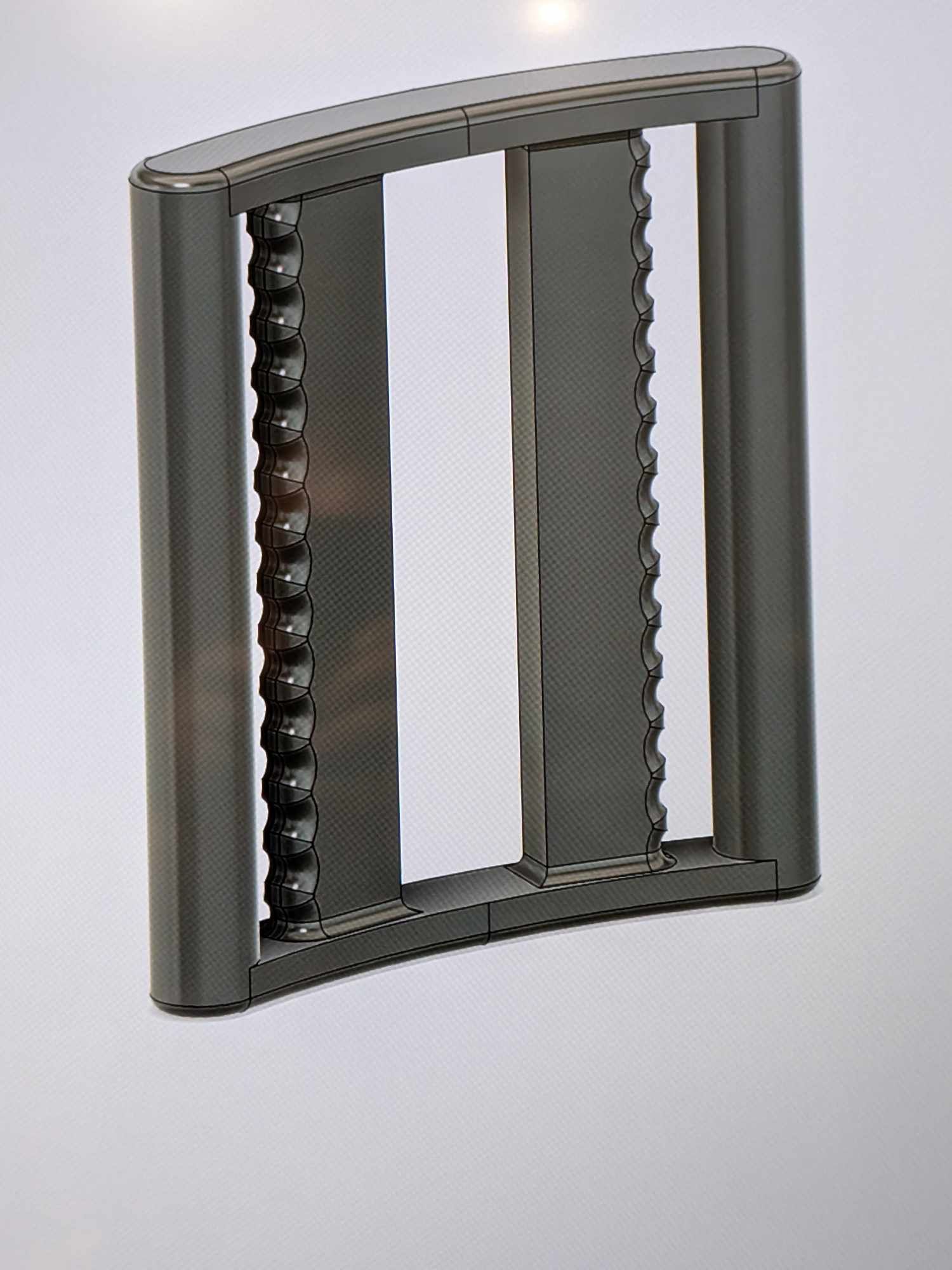 Dual adjuster ladder lock HBZ