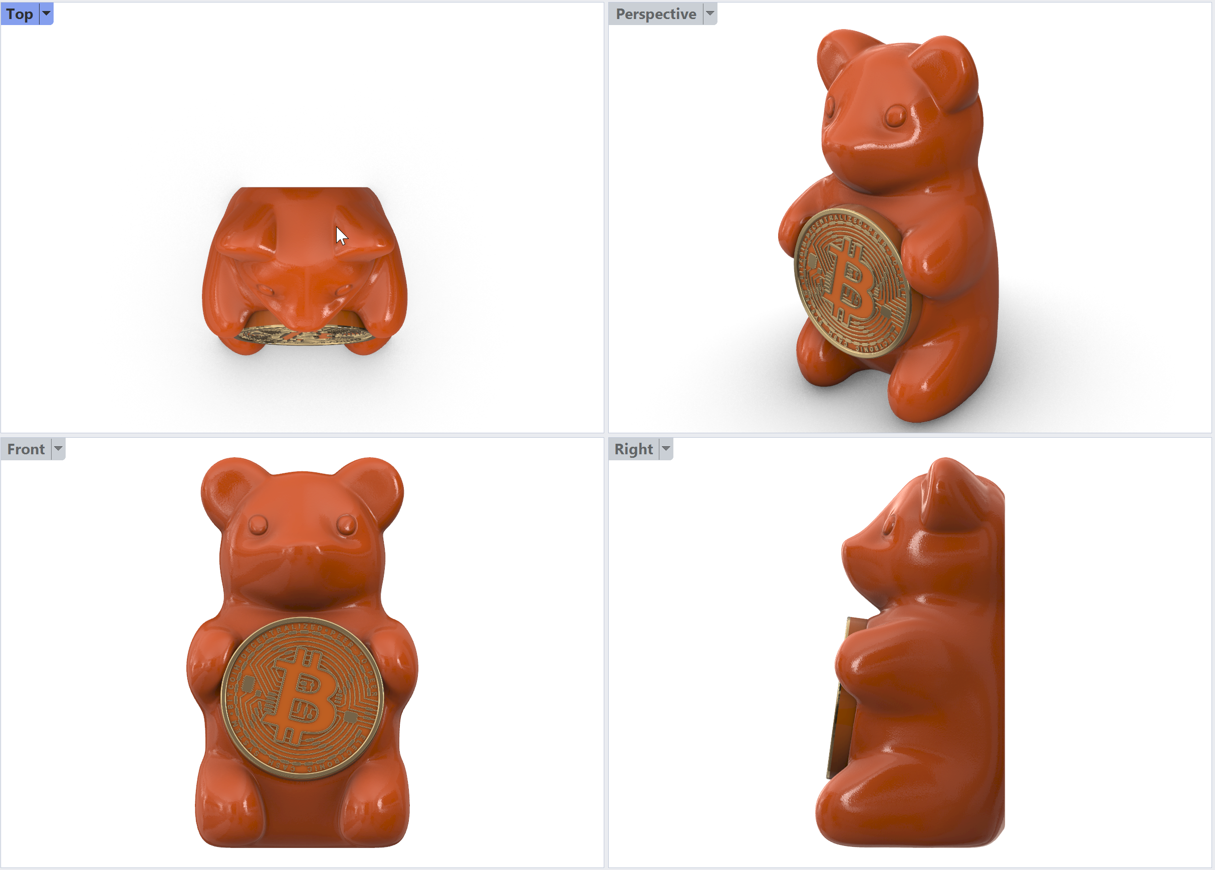 BITCOIN GUMMY BEAR — thumbnail 4