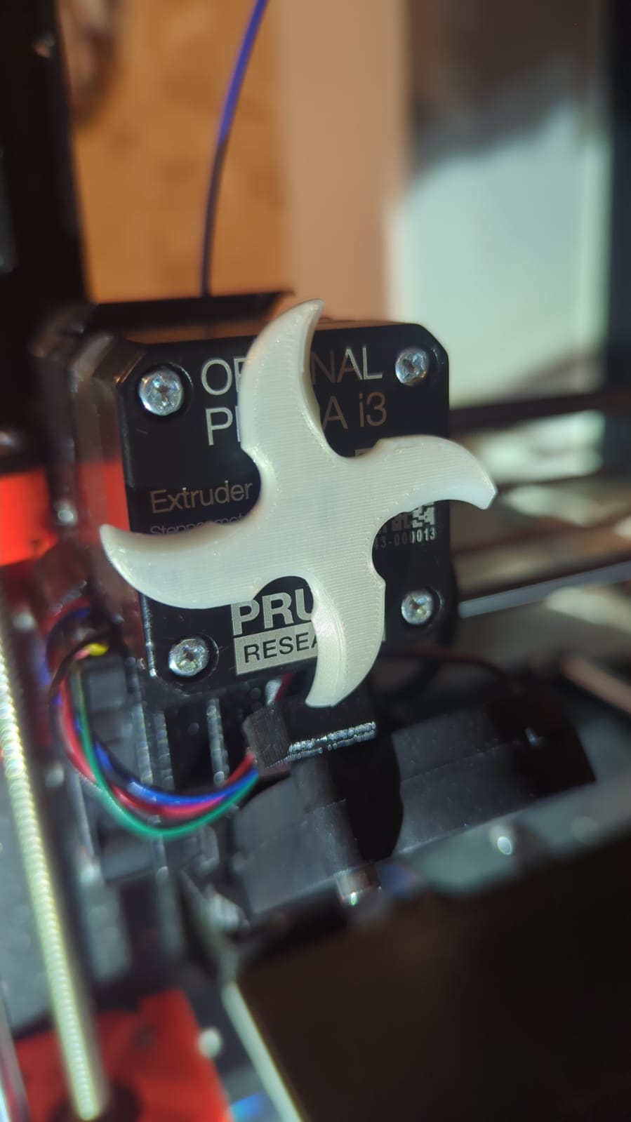 Shuriken extruder visualizer