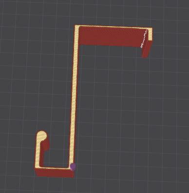 gancho para puerta de cocina