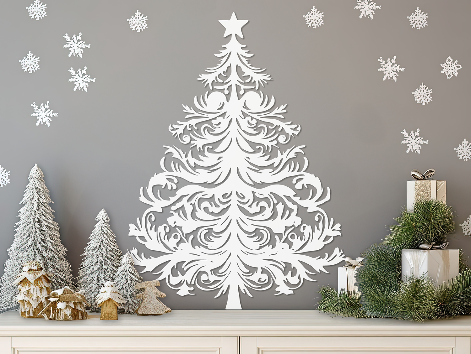 Christmas Tree Wall Decor