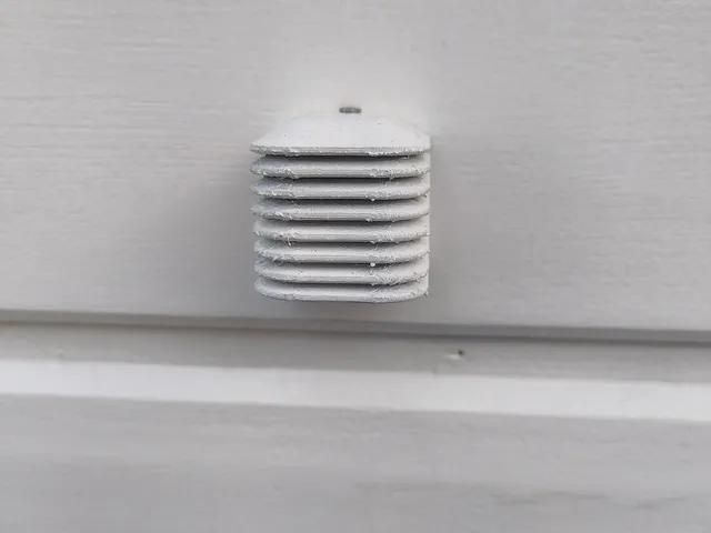 Outdoor DHT11 sensor mount