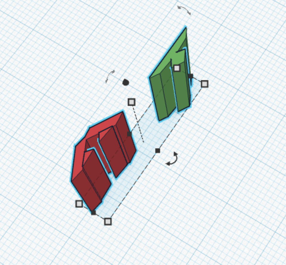 Slip together brackets
