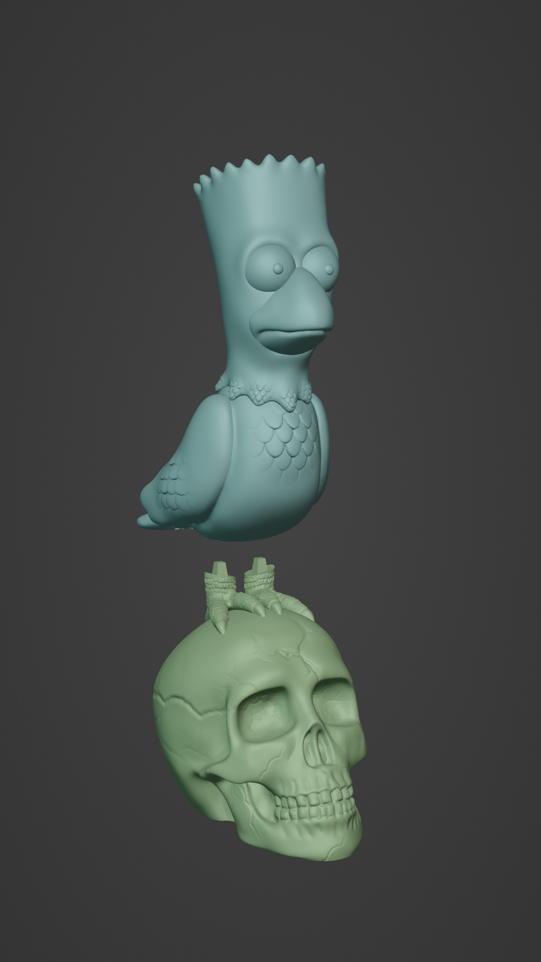 Miniatura 6 do modelo 3D Bart The Raven