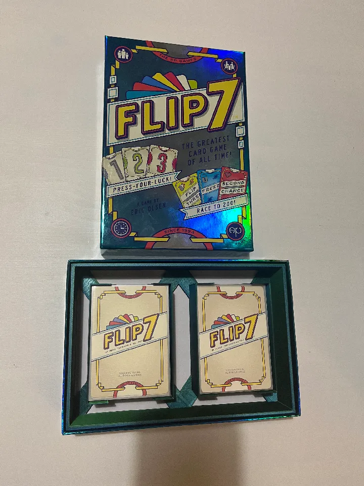 Flip 7 Insert for sleeved cards by ian_samhain | Download free STL model |  Printables.com