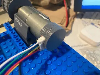 Dust cap 24.3mm gear motor encoder