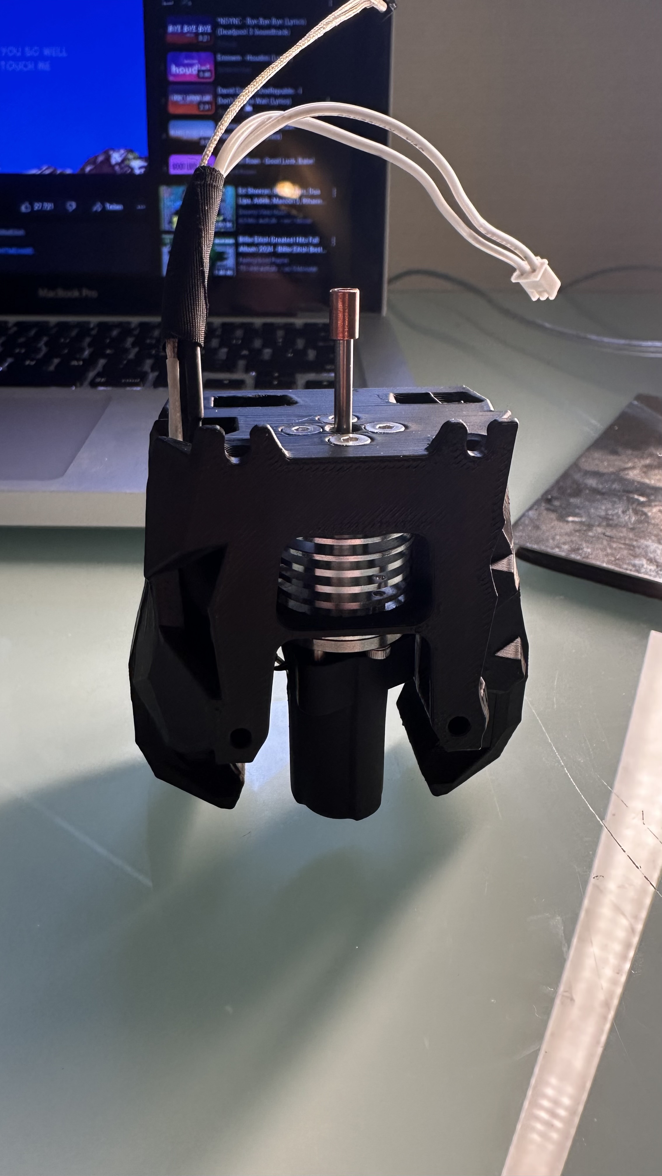 Toolhead Holder for Lancer Standard Hotend in Stealthburner Rapido UHF