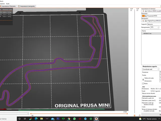 1° LAYER CALIBRATION-MONACO F1 GRAND PRIX