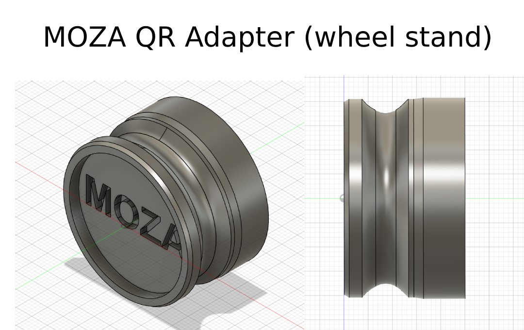 MOZA QR Adapter + Stand