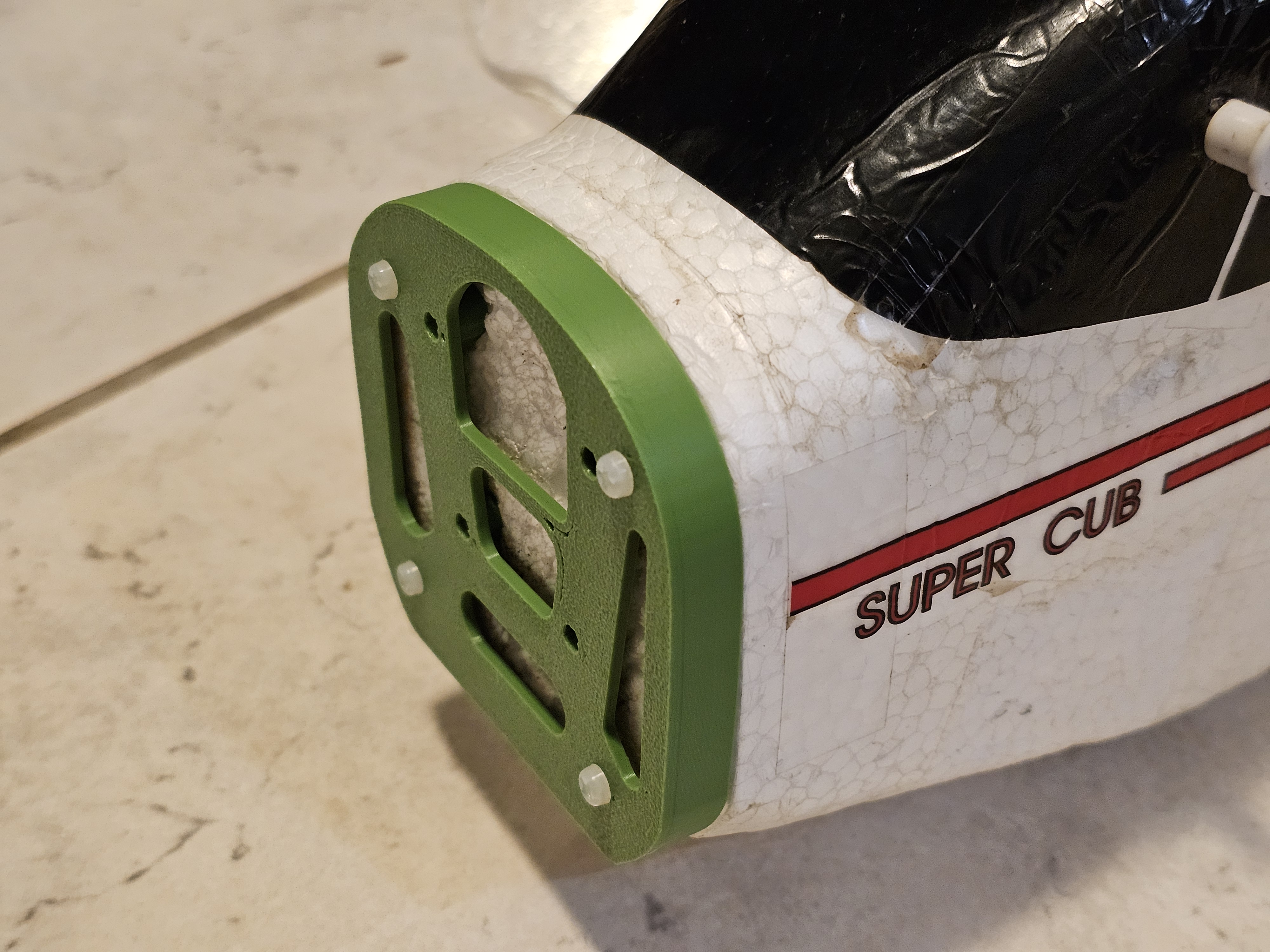 Horizon Hobby Super Cub Motor Mount Nose Holder Fuselage Front Piece Cowl