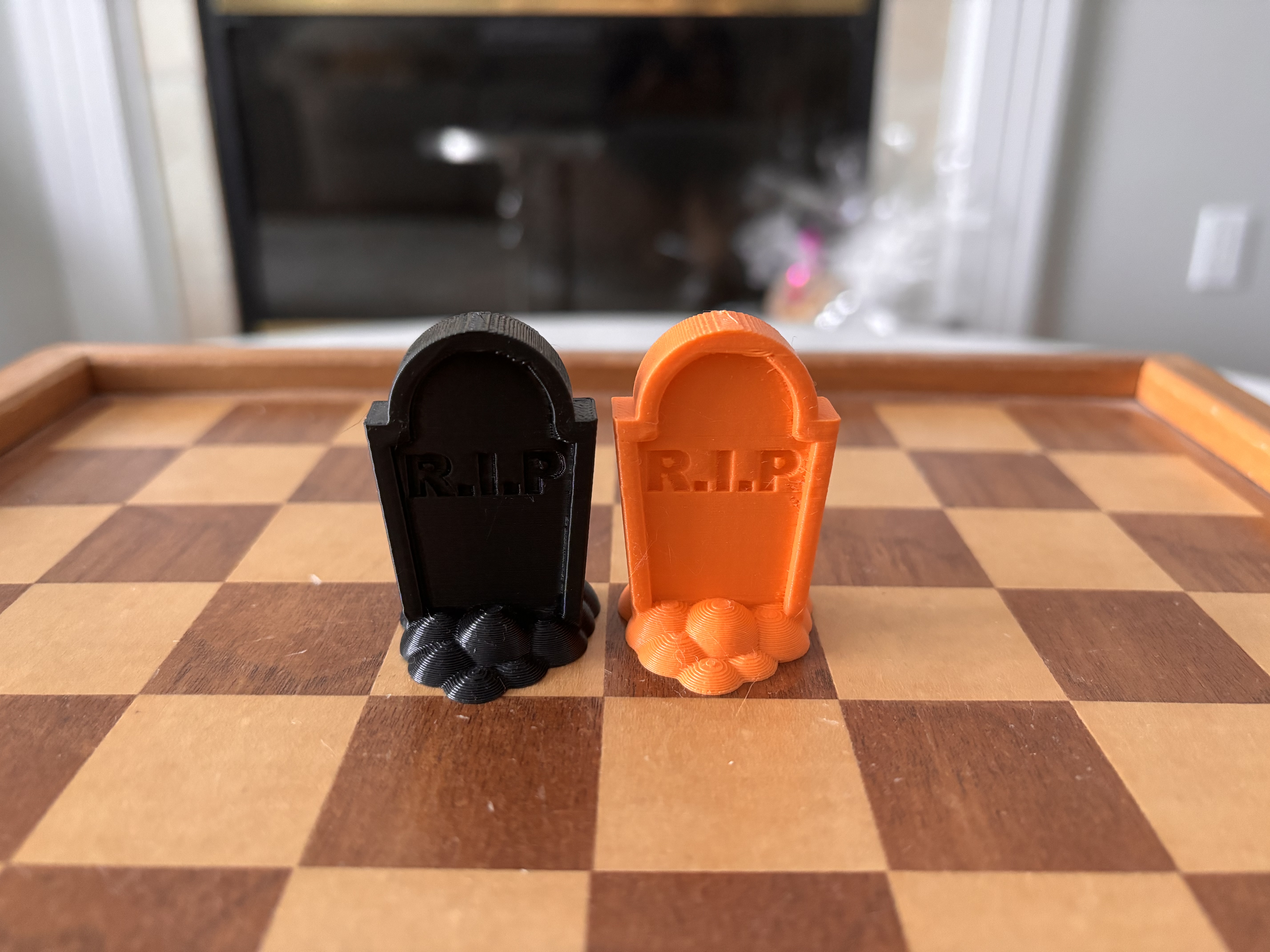 Miniatura 6 do modelo 3D Halloween Chess Set