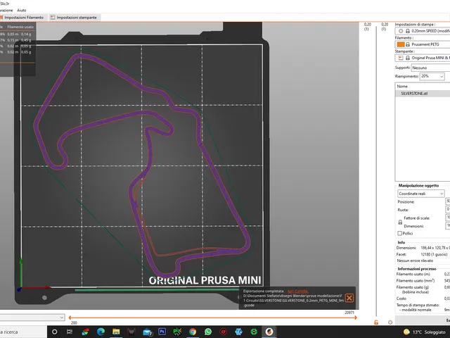 1° LAYER CALIBRATION-SILVERSTONE F1 GRAND PRIX