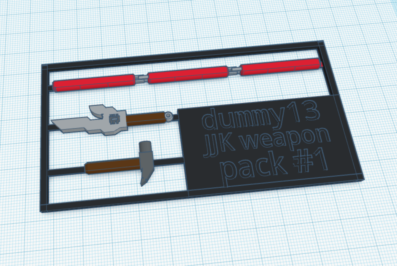 JJK weapon pack #1 — miniatura 2