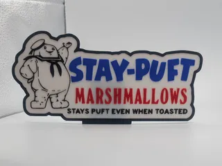 Stay-Puft Marshmallows Logo by Design•Slice•Print Studio | Download ...