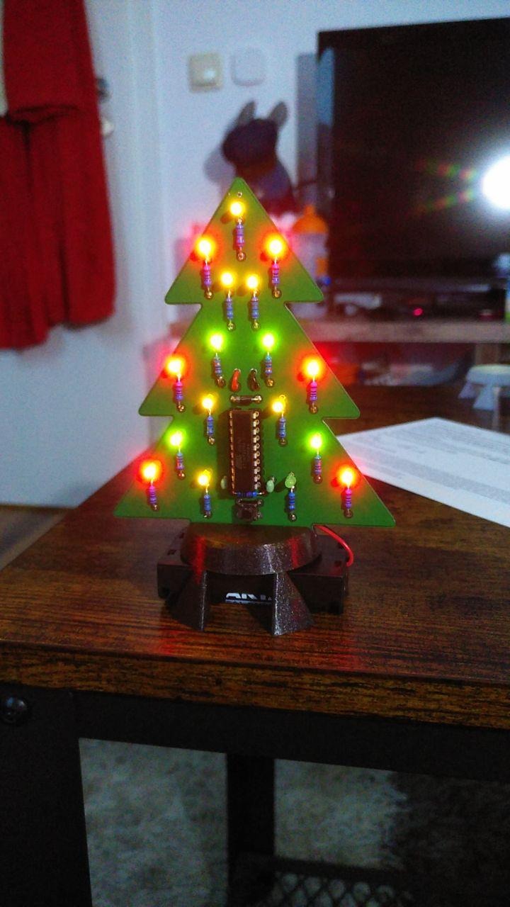 Stand for Christmas Tree PCB - Ständer für Weihnachtsbaum-Bausatz