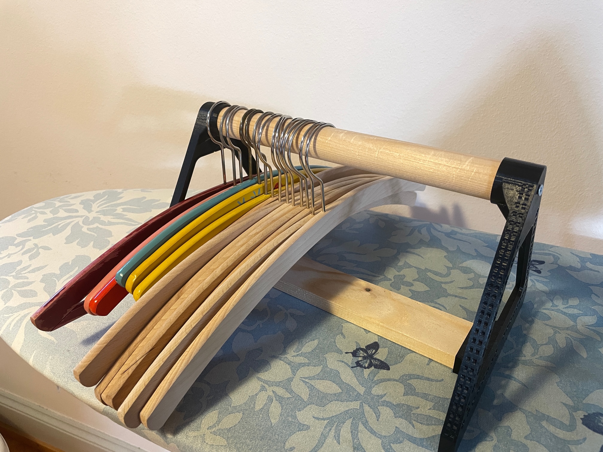 Stand for empty Coat Hangers