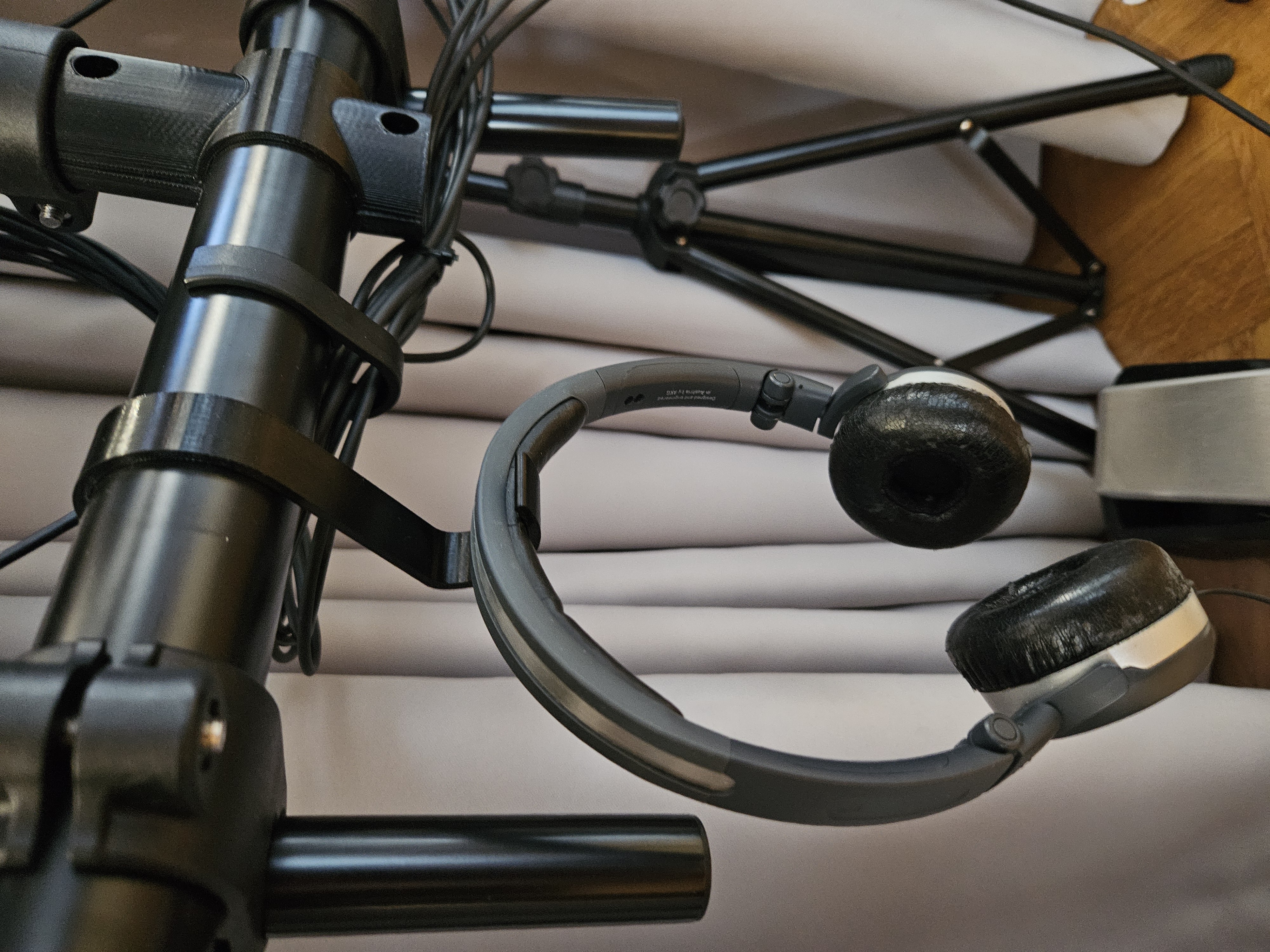 Roland drums headphone hanger