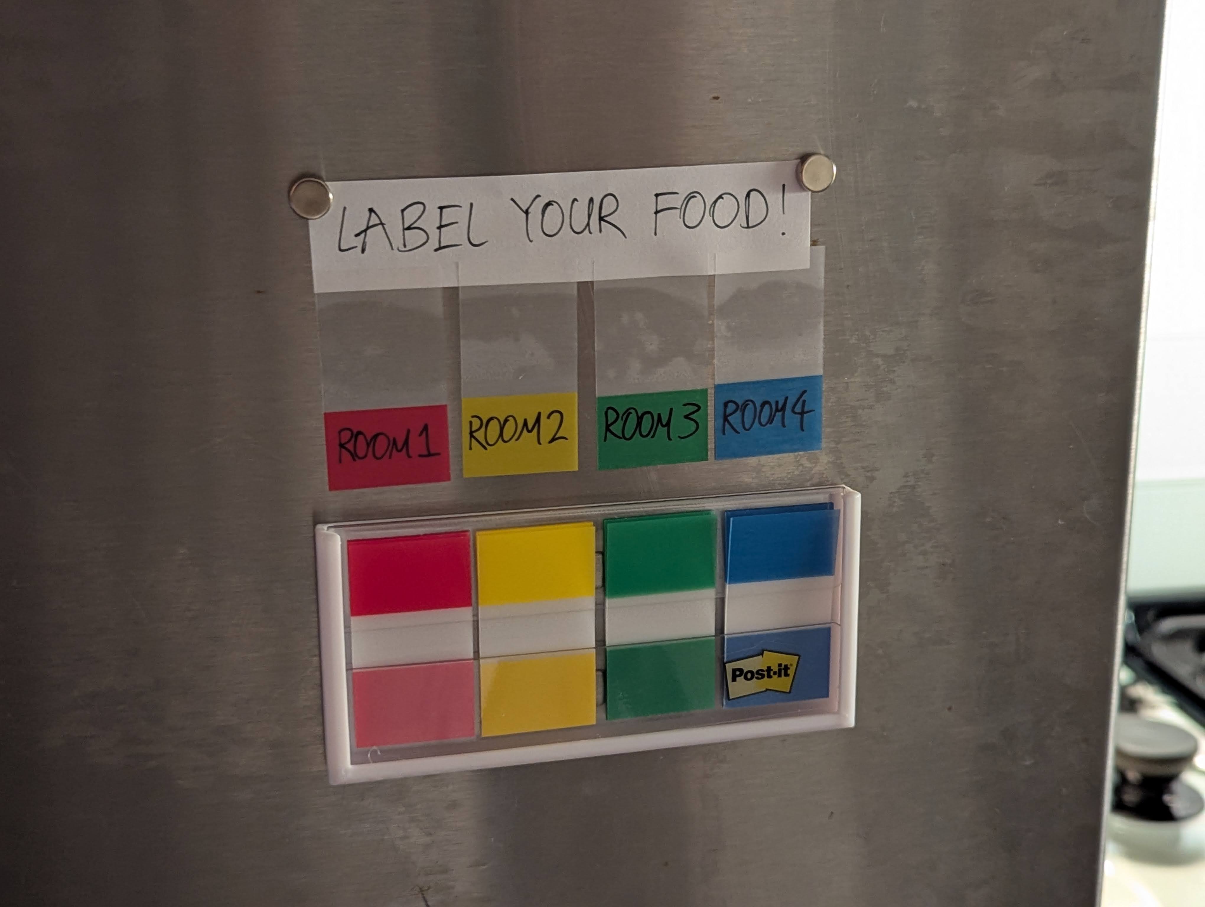 Post-it Flags Magnetic Holder