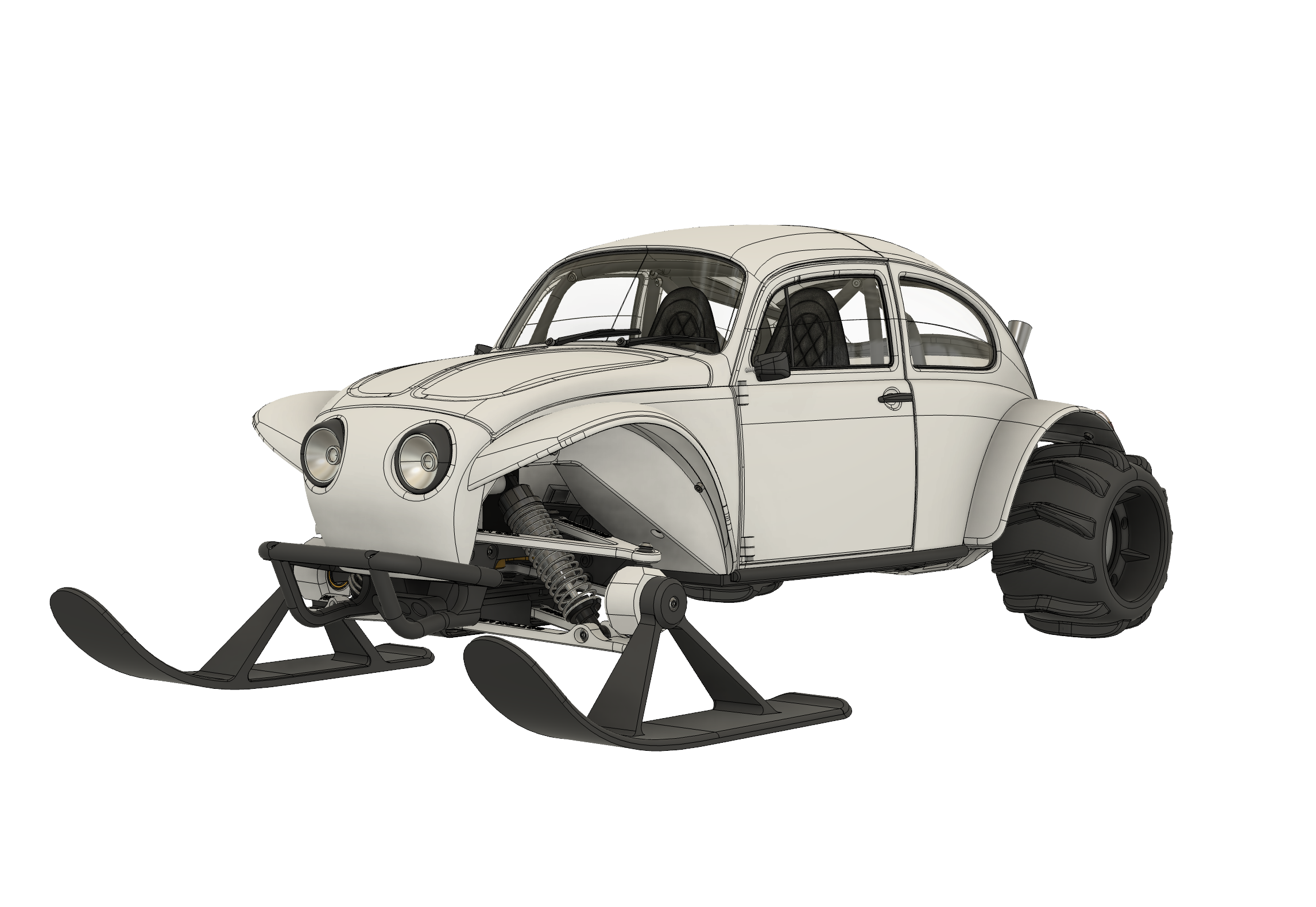 Ski Pack for Buggy