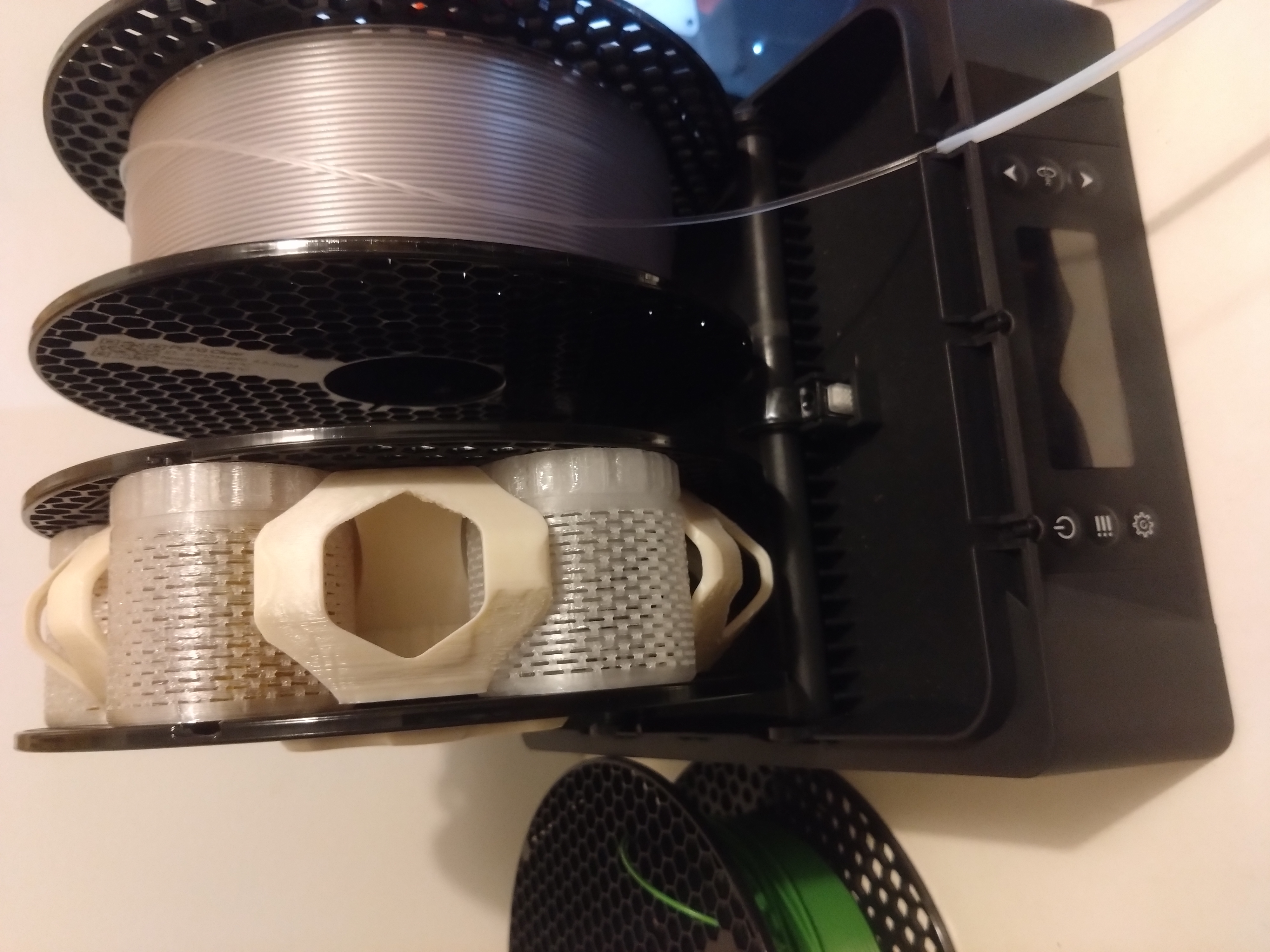 Drying Carousel for silica gel spool container in empty Prusament spool (better in the Eibos Polyphemus dryer)