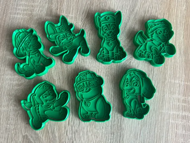 Paw patrol cookie cutters
