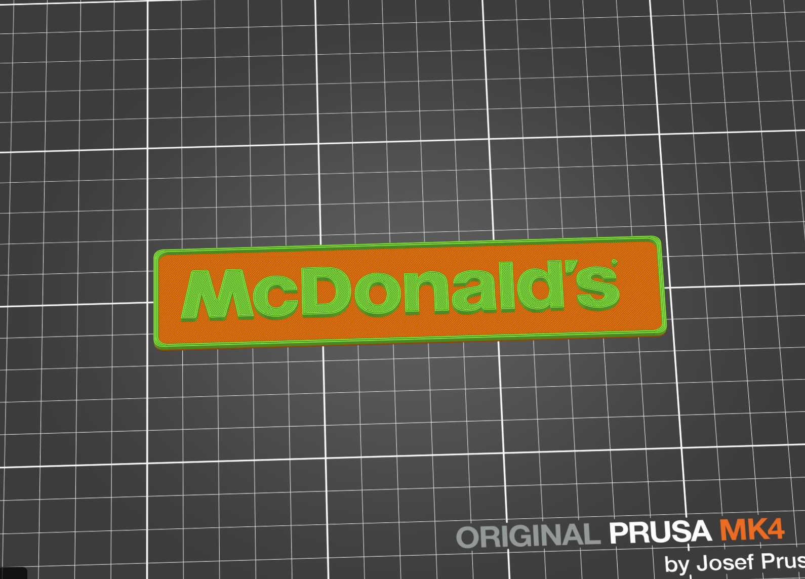 McDonalds Name Plate
