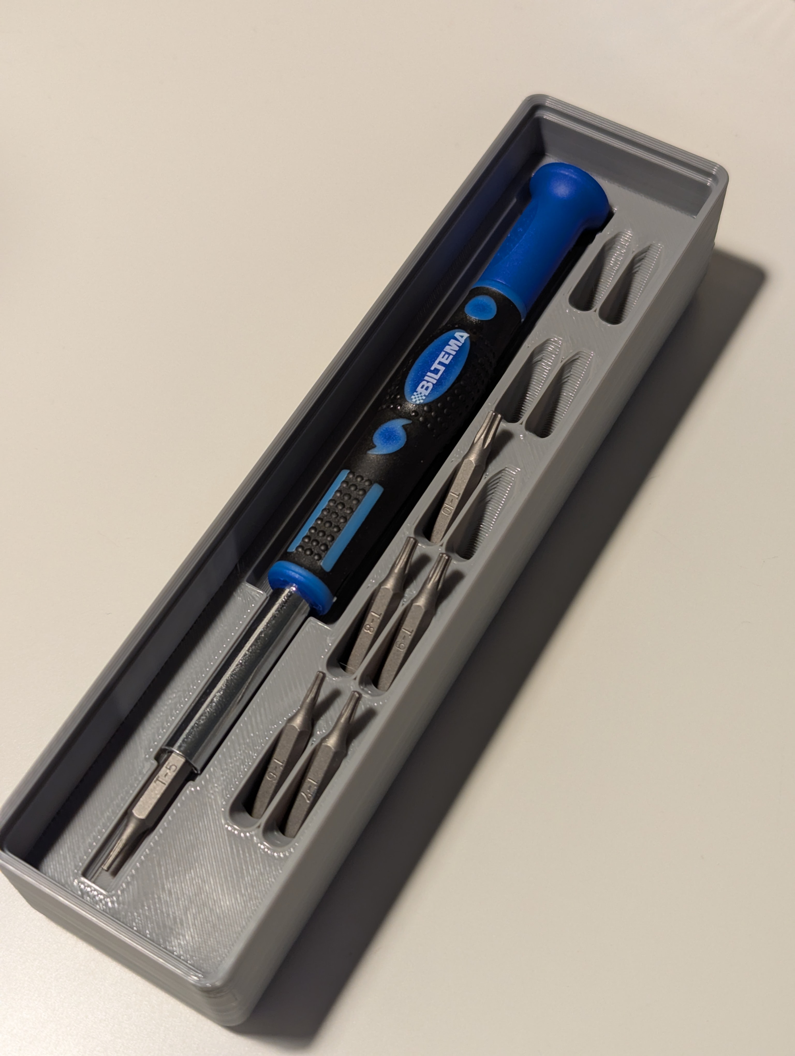 Miniatura 2 do modelo 3D Gridfinity Small Modular Screwdriver Bits Compact