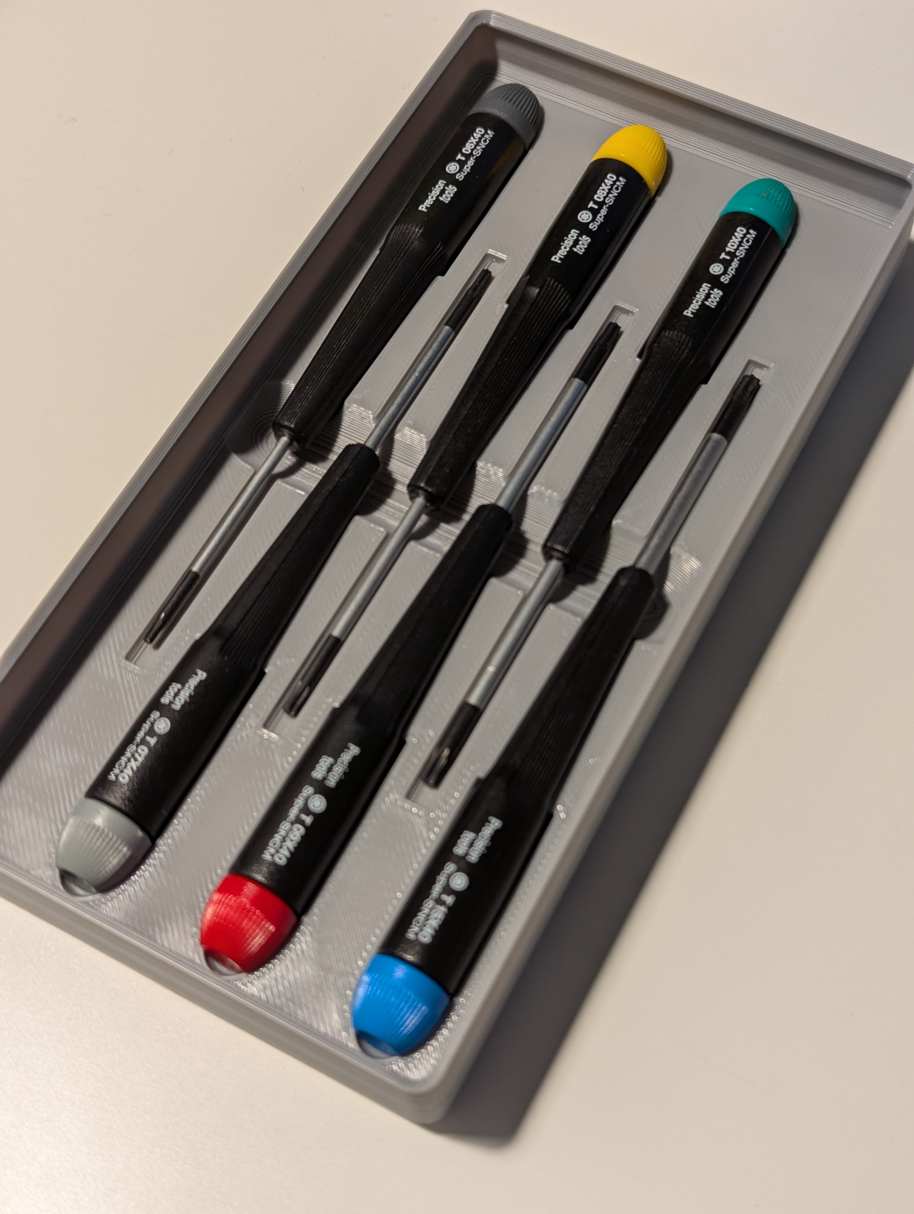 Miniatura 3 do modelo 3D Gridfinity Precision Screwdriver Set