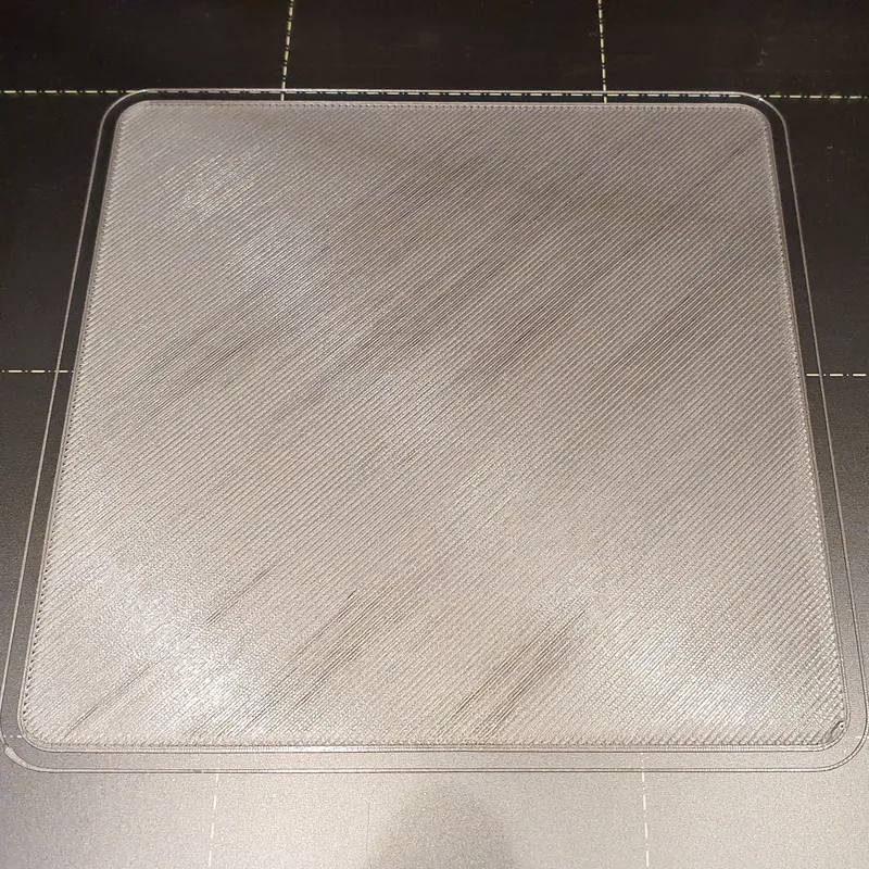 First layer test 100x100 mm square by Boogie, Download free STL model