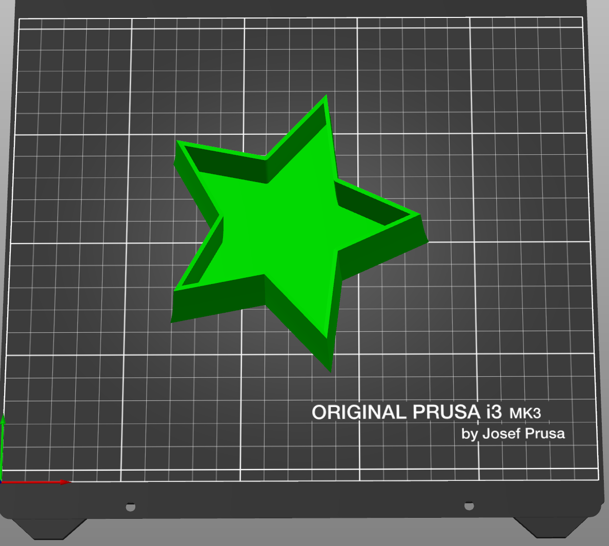 Christmas Vase - pot star
