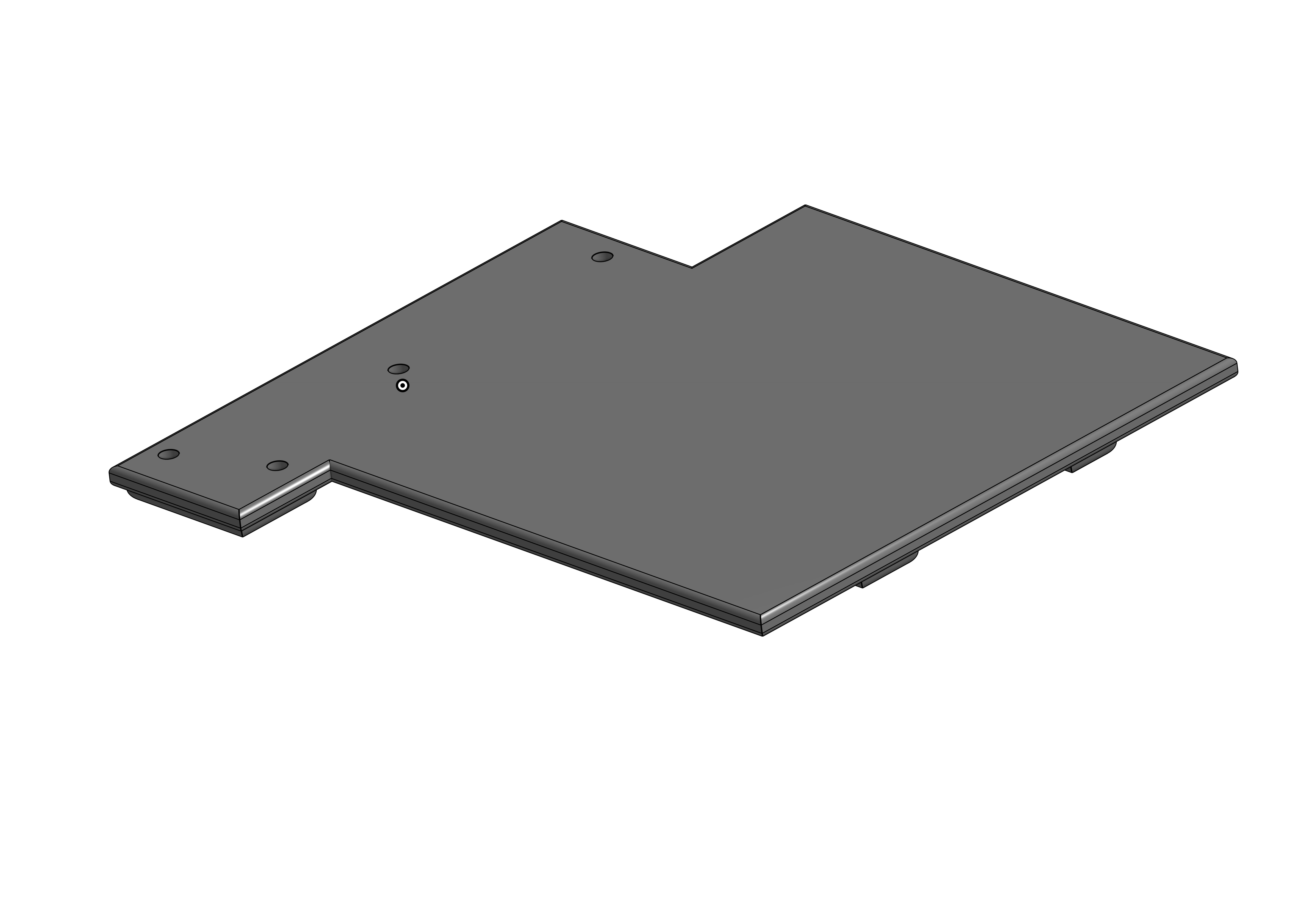 Mousepad for Playseat Trophy