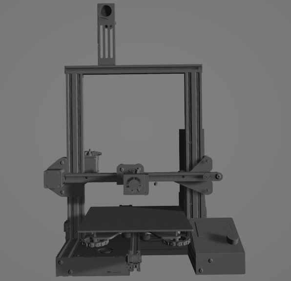 Ender-3 Full CAD model