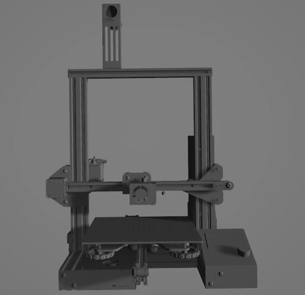 bronze Repaste Awakening Ender-3 Full CAD model by Murk | Download free STL model | Printables.com