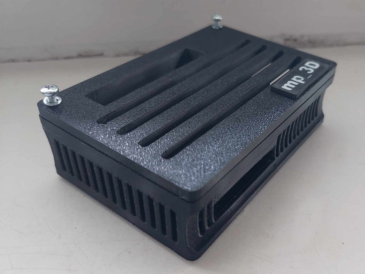 Vented case for Raspberry Pi 5