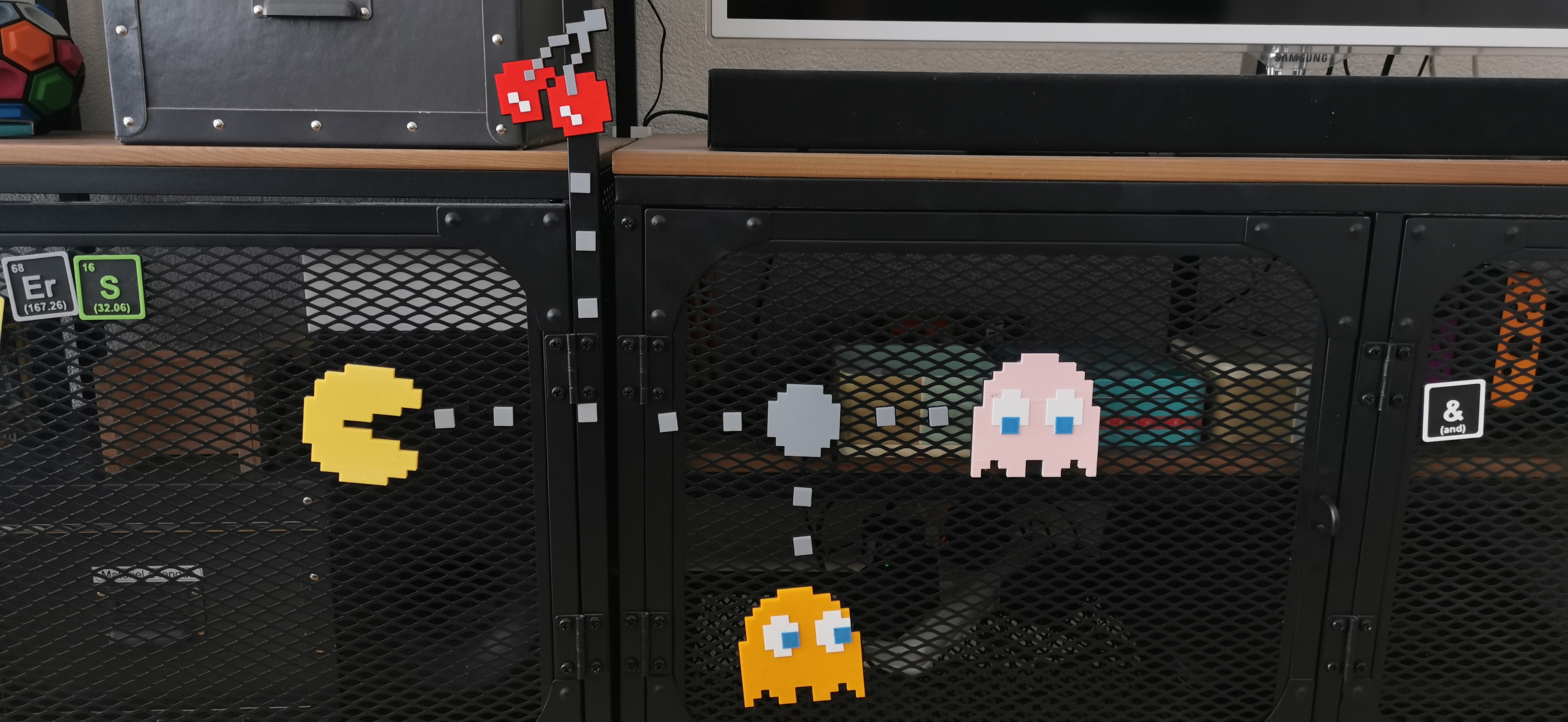 Magnetic Pac-Man Decoration