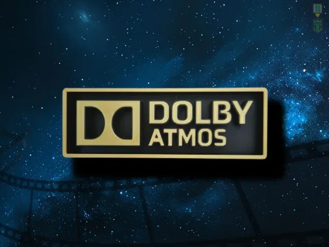Dolby Atmos Cinema Film Room Sign Box
