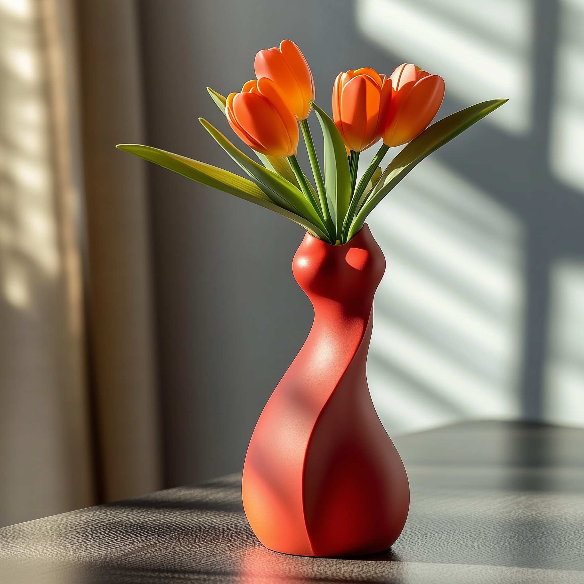Scarlet Vase