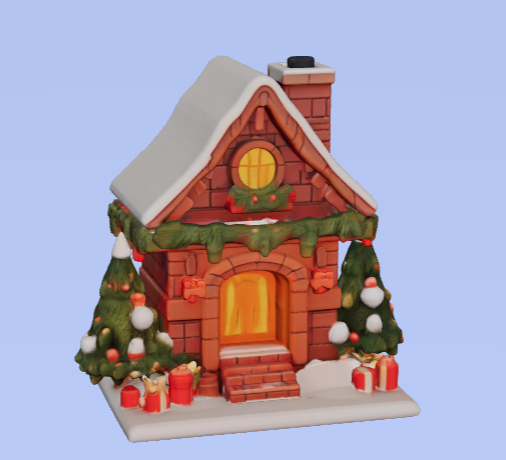 cabaña navidad