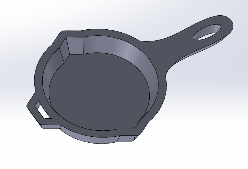 Frying pan keychain like pubg