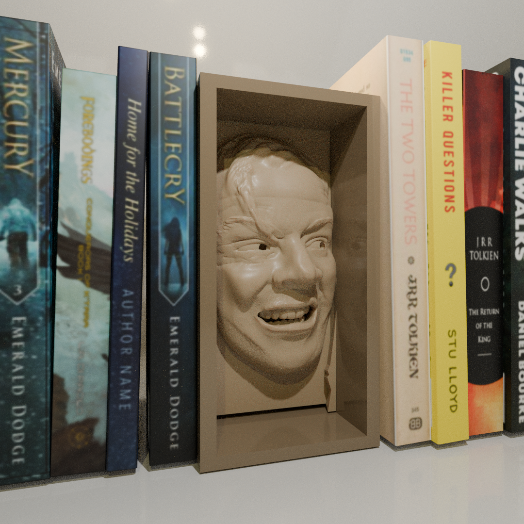 The shining Book Holder  (Door scene)