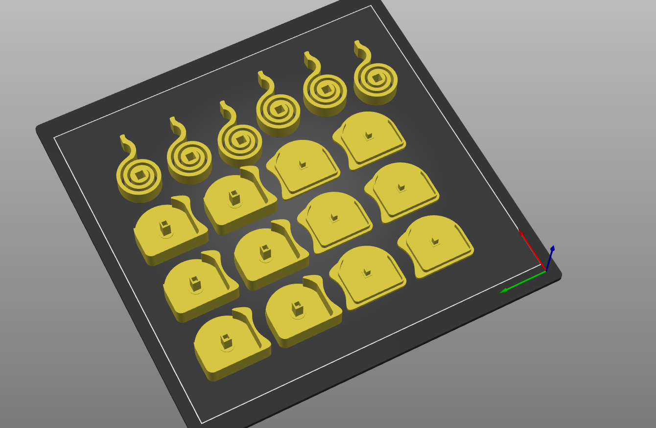 Pocket Catapult 6x on one buildplate