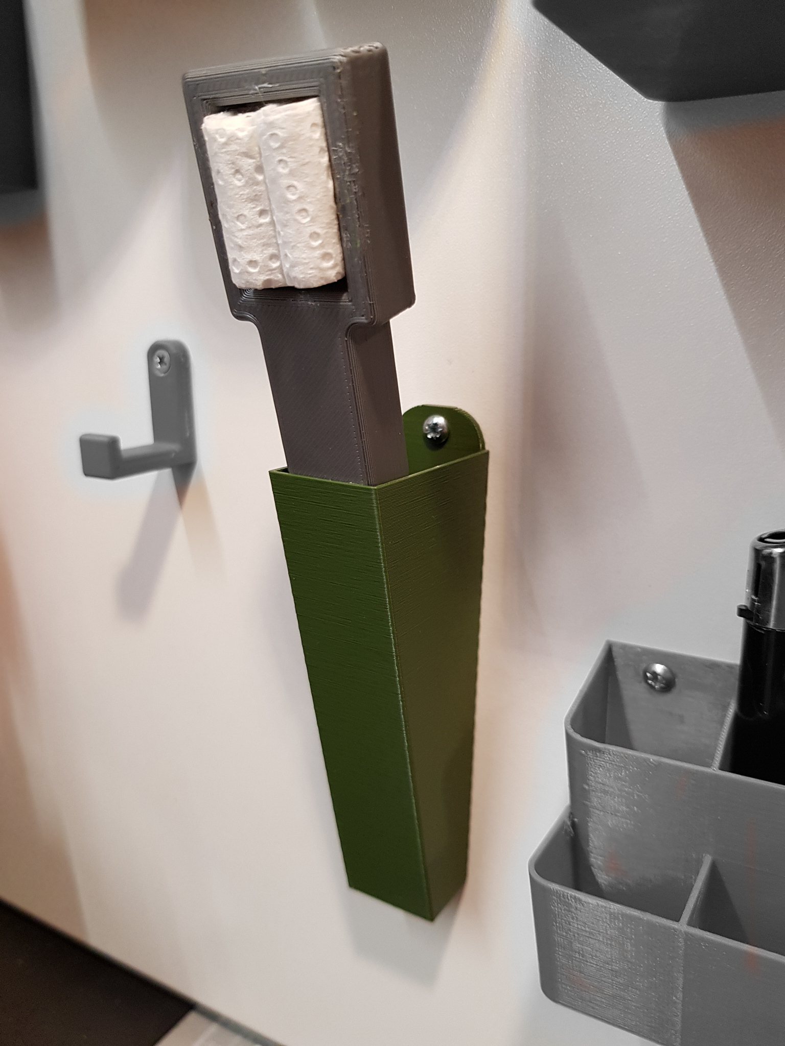 Wall Holder for the Ultimate Nozzle Brush